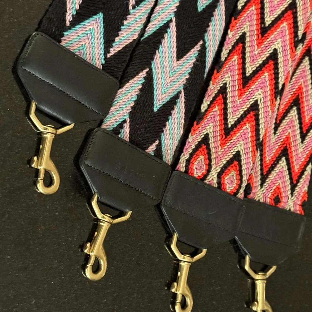 Colorful Patterned Bag Straps - Picture 2 of 3